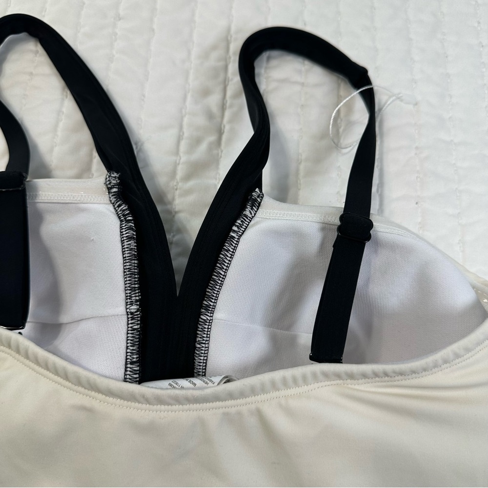 Boden Corsica Black and Ivory Women Swimsuit One Piece Size 10 Regular - Picture 8 of 15
